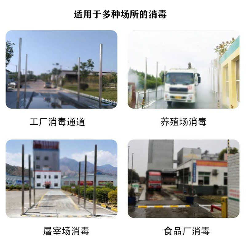 車輛防疫消毒通道使用場所